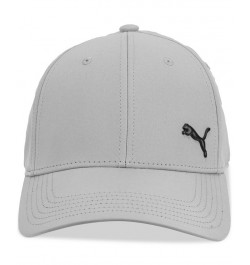 Men's Alloy Solid Color Cat Logo Stretch Fit Cap Oxford $14.62 Hats