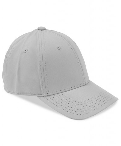 Men's Alloy Solid Color Cat Logo Stretch Fit Cap Oxford $14.62 Hats