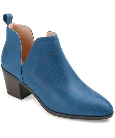 Women's Lola Booties Blue $37.40 Shoes