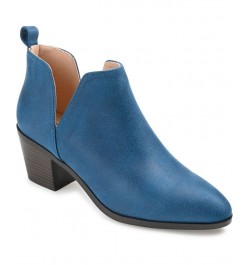 Women's Lola Booties Blue $37.40 Shoes