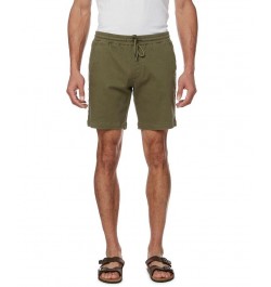 Men's Higgers Cotton Twill Blend Shorts Green $24.92 Shorts