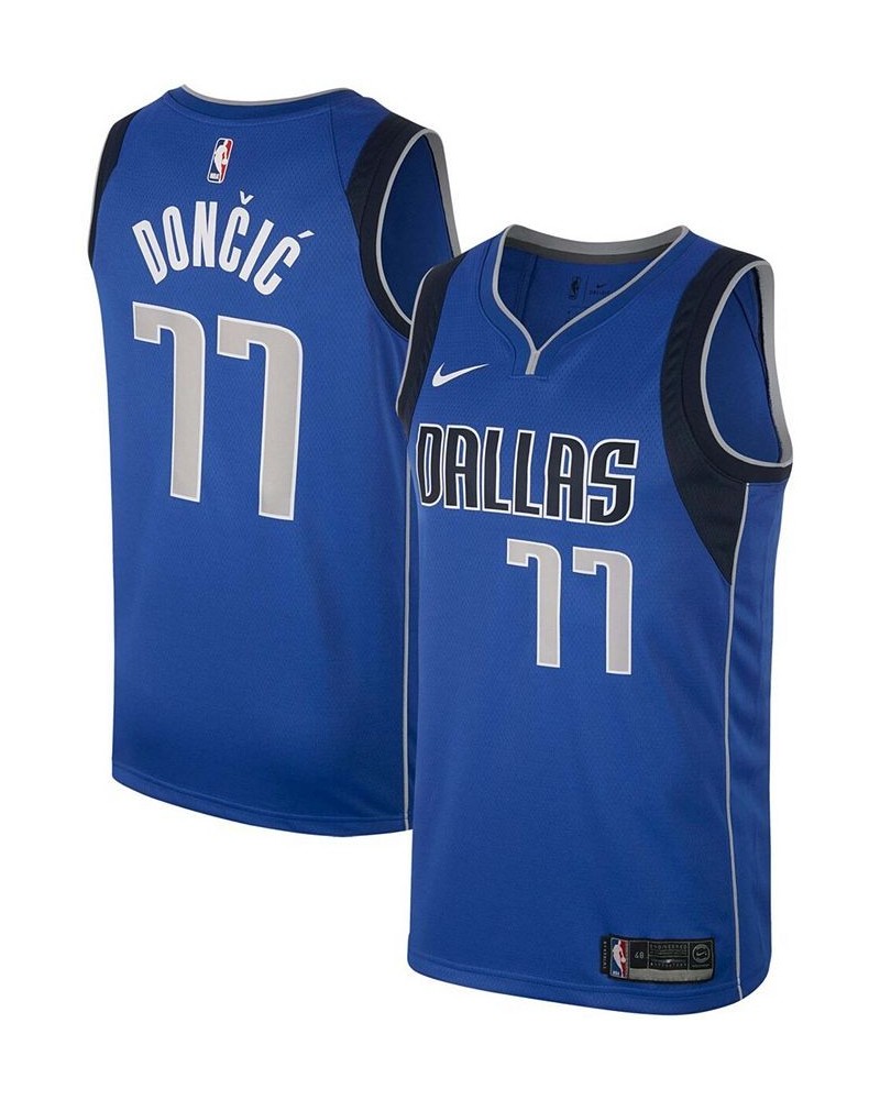 Men's Luka Doncic Royal Dallas Mavericks Swingman Jersey $45.08 Jersey