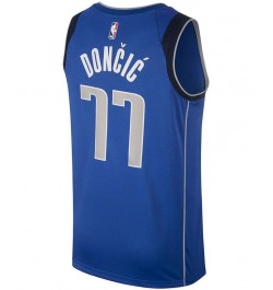 Men's Luka Doncic Royal Dallas Mavericks Swingman Jersey $45.08 Jersey