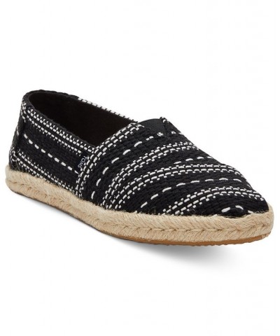 Women's Alpargata Rope Slip-On Flats PD03 $34.50 Shoes