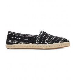 Women's Alpargata Rope Slip-On Flats PD03 $34.50 Shoes