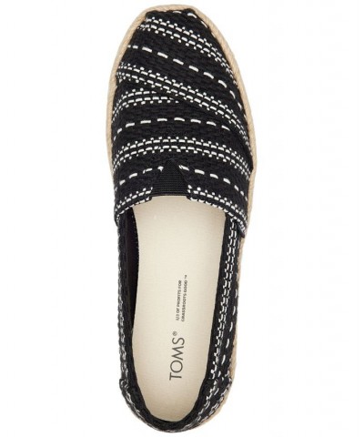 Women's Alpargata Rope Slip-On Flats PD03 $34.50 Shoes