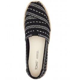 Women's Alpargata Rope Slip-On Flats PD03 $34.50 Shoes