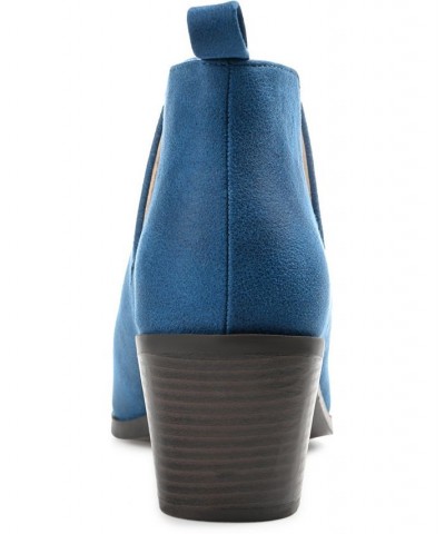 Women's Lola Booties Blue $37.40 Shoes