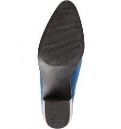 Women's Lola Booties Blue $37.40 Shoes