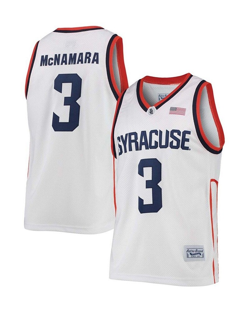 Men's Gerry McNamara White Syracuse Orange Alumni Commemorative Classic Basketball Jersey $42.90 Jersey