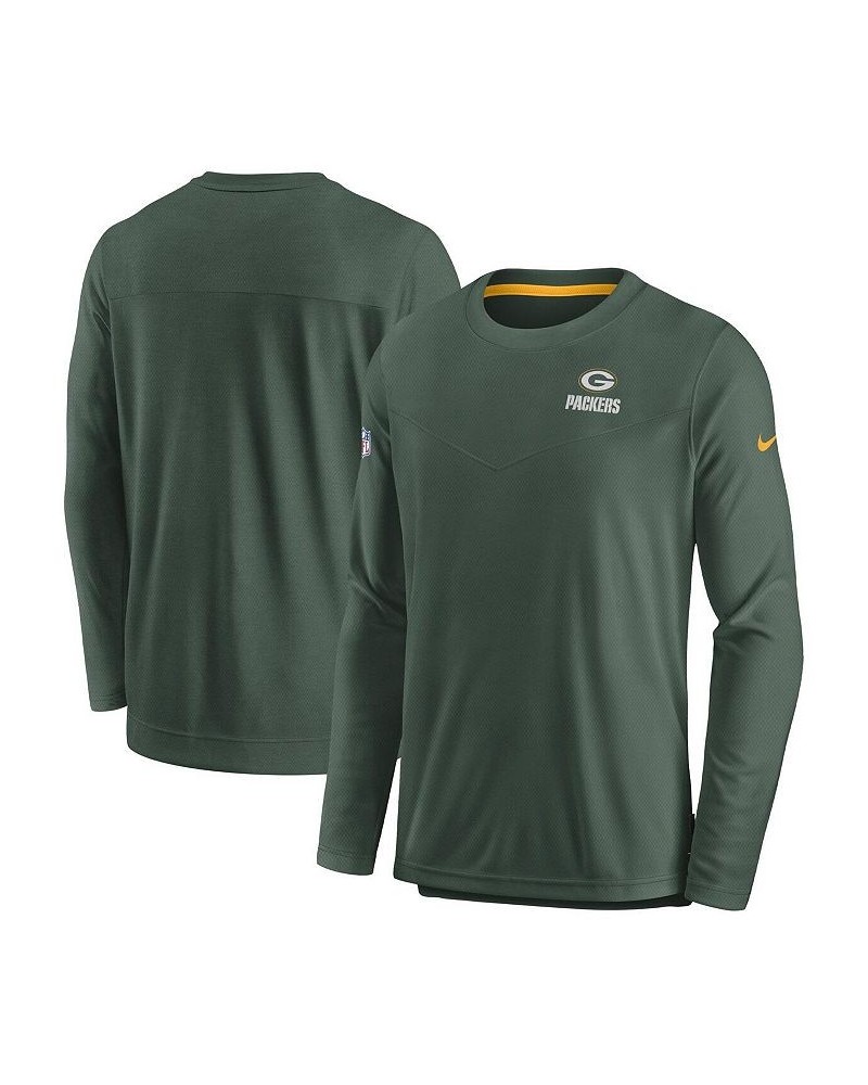 Men's Green Green Bay Packers Sideline Lockup Performance Long Sleeve T-shirt $34.97 T-Shirts