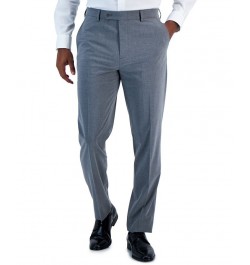 Men's Slim Fit Spandex Super-Stretch Suit Separates Pants Gray $45.15 Suits