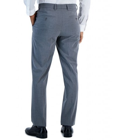 Men's Slim Fit Spandex Super-Stretch Suit Separates Pants Gray $45.15 Suits