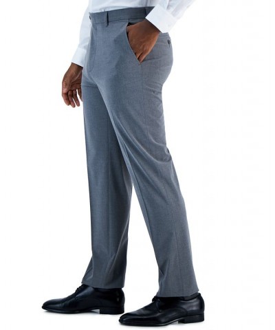 Men's Slim Fit Spandex Super-Stretch Suit Separates Pants Gray $45.15 Suits