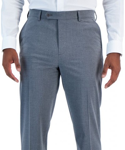 Men's Slim Fit Spandex Super-Stretch Suit Separates Pants Gray $45.15 Suits