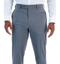 Men's Slim Fit Spandex Super-Stretch Suit Separates Pants Gray $45.15 Suits