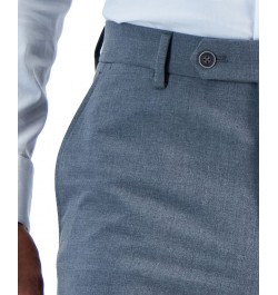 Men's Slim Fit Spandex Super-Stretch Suit Separates Pants Gray $45.15 Suits