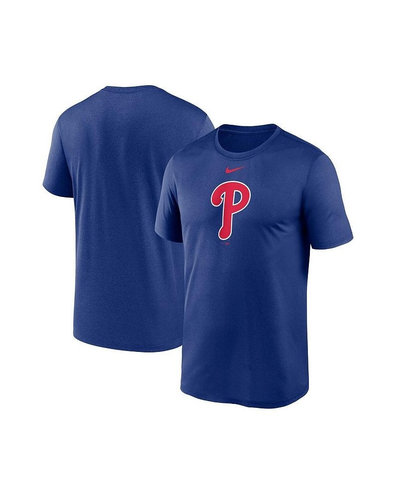 Men's Royal Philadelphia Phillies Big and Tall Logo Legend Performance T-shirt $22.00 T-Shirts