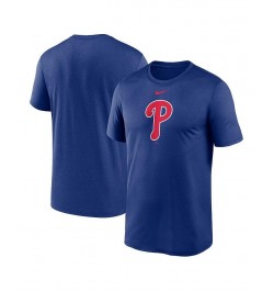 Men's Royal Philadelphia Phillies Big and Tall Logo Legend Performance T-shirt $22.00 T-Shirts