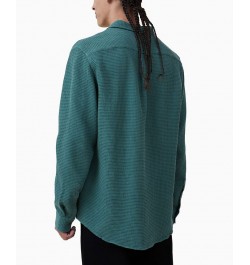 Men's Camden Long Sleeve Shirt Green $29.99 Shirts