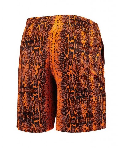 Men's Orange New York Giants Summer Pop Shorts $41.59 Shorts