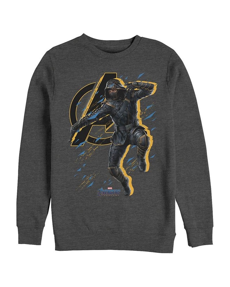 Marvel Men's Avengers Endgame Ronin Jump Action Pose, Crewneck Fleece Gray $31.89 Sweatshirt