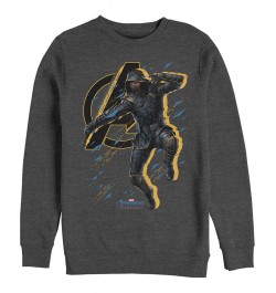 Marvel Men's Avengers Endgame Ronin Jump Action Pose, Crewneck Fleece Gray $31.89 Sweatshirt