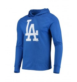 Men's Clayton Kershaw Royal Los Angeles Dodgers Softhand Player Long Sleeve Hoodie T-shirt $35.99 T-Shirts