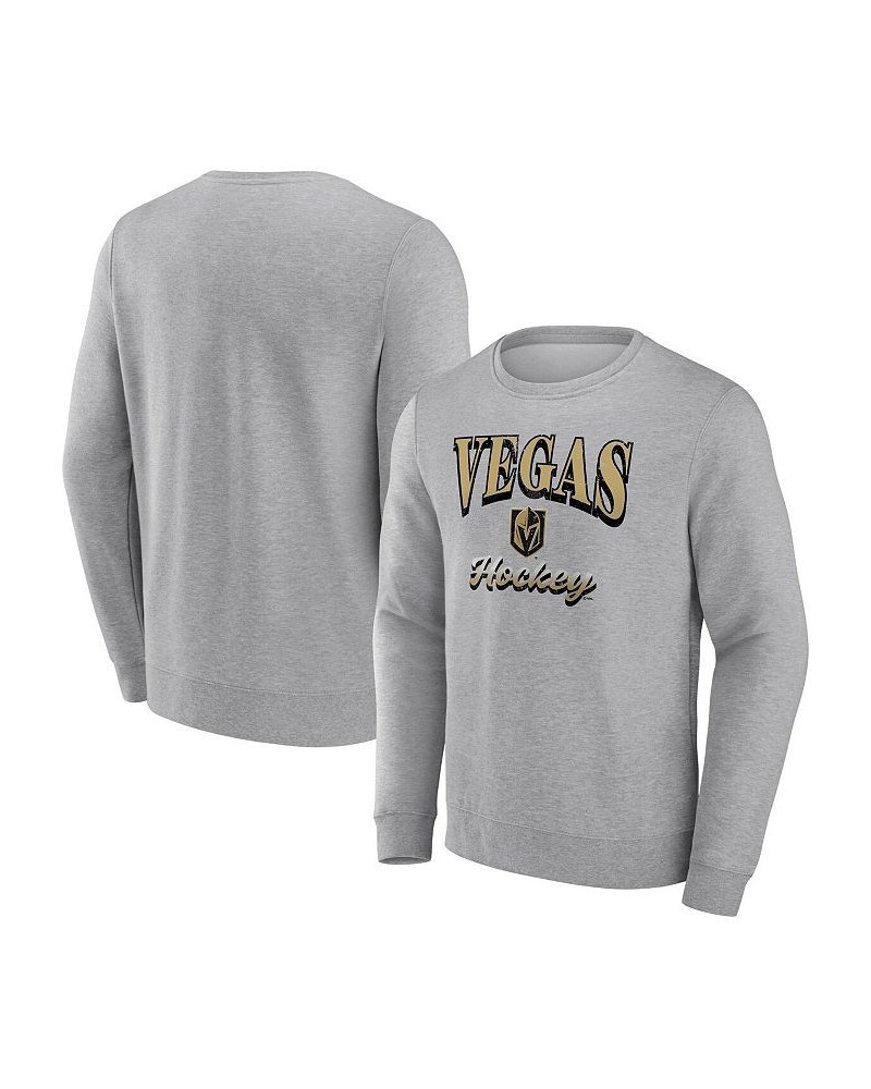 Men's Branded Heather Gray Vegas Golden Knights Special Edition 2.0 Pullover Sweatshirt $29.14 Sweatshirt