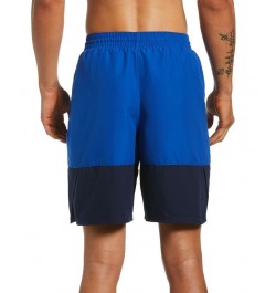 Men's Split Colorblocked 9" Swim Trunks PD02 $20.20 Swimsuits