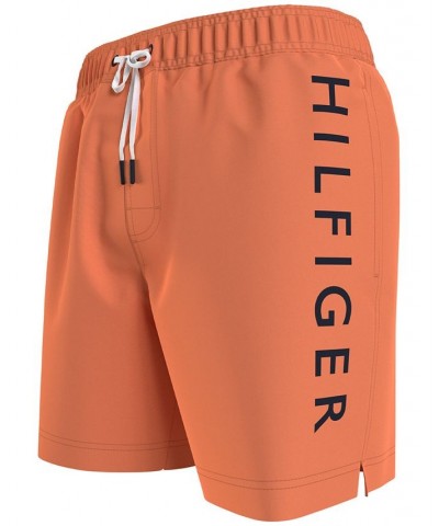 Men's Regular-Fit Logo-Print 7" Swim Trunks PD06 $19.67 Swimsuits