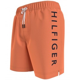 Men's Regular-Fit Logo-Print 7" Swim Trunks PD06 $19.67 Swimsuits