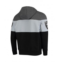 Men's Heathered Gray, Silver Las Vegas Raiders Extreme Fireballer Pullover Hoodie Heathered Gray, Silver $30.36 Sweatshirt