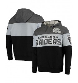 Men's Heathered Gray, Silver Las Vegas Raiders Extreme Fireballer Pullover Hoodie Heathered Gray, Silver $30.36 Sweatshirt