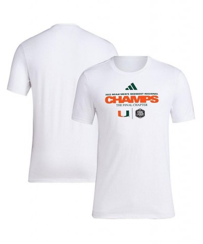 Men's Miami Hurricanes 2023 NCAA Men's Basketball Tournament March Madness Final Four Regional Champions Locker Room T-shirt ...