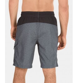 Men's Marina Sport VaporPLUS 9" Swim Trunks Heather Grey $18.96 Swimsuits