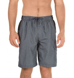 Men's Marina Sport VaporPLUS 9" Swim Trunks Heather Grey $18.96 Swimsuits