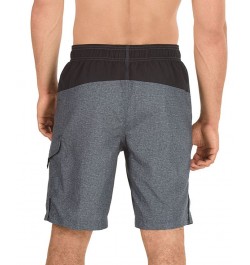 Men's Marina Sport VaporPLUS 9" Swim Trunks Heather Grey $18.96 Swimsuits