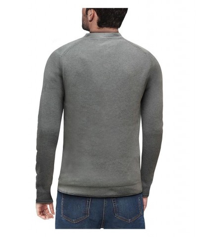 Men's Basic Ribbed Cardigan Gray $28.49 Sweaters