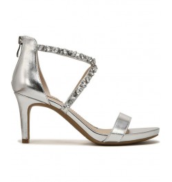 Memories Strappy Sandals Silver $52.80 Shoes