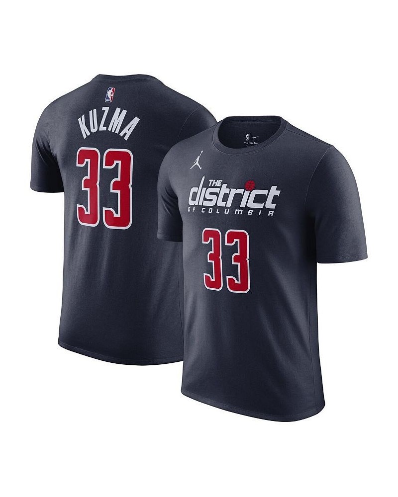 Men's Brand Kyle Kuzma Navy Washington Wizards 2022/23 Statement Edition Name and Number T-shirt $18.71 T-Shirts