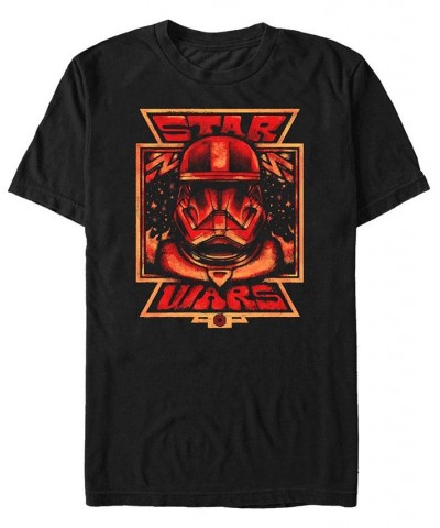 Star Wars Men's Rise Of Skywalker Sith Trooper Art Short Sleeve T-Shirt Black $19.24 T-Shirts