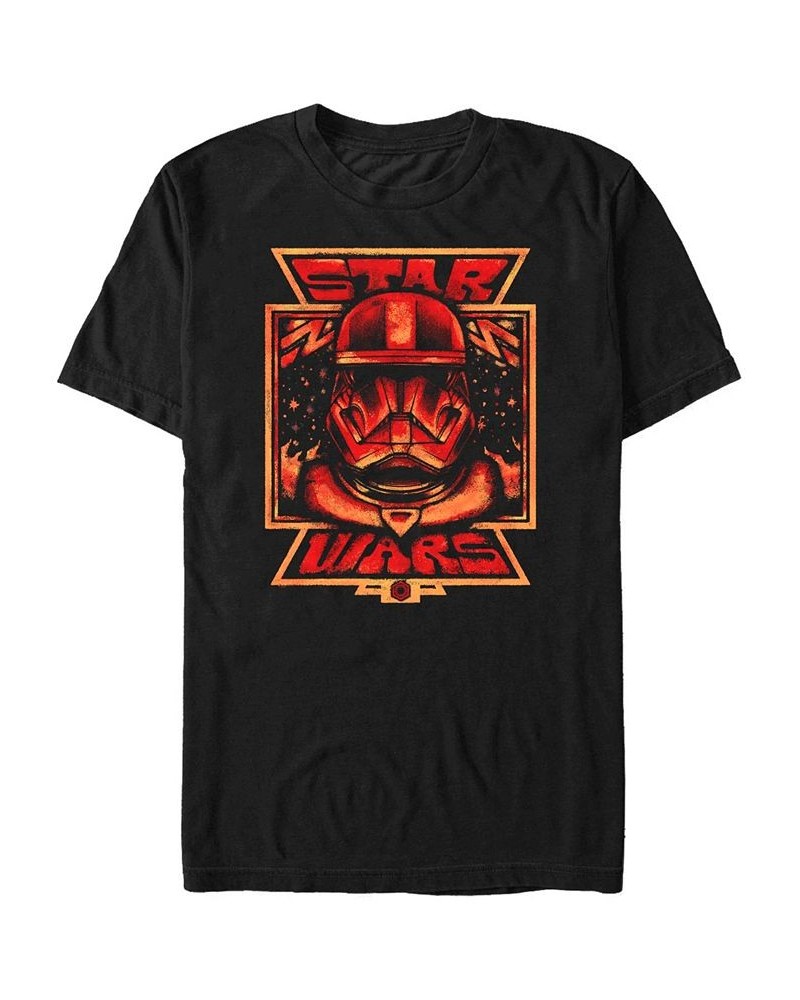 Star Wars Men's Rise Of Skywalker Sith Trooper Art Short Sleeve T-Shirt Black $19.24 T-Shirts