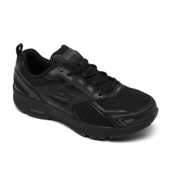 Women's GO run Consistent Running Sneakers Black $33.80 Shoes