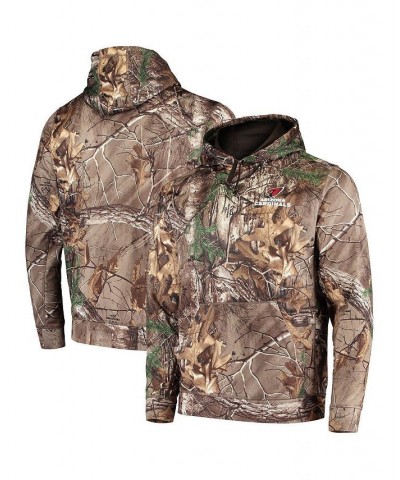 Men's Realtree Camo Arizona Cardinals Circle Champion Tech Fleece Pullover Hoodie $40.49 Sweatshirt