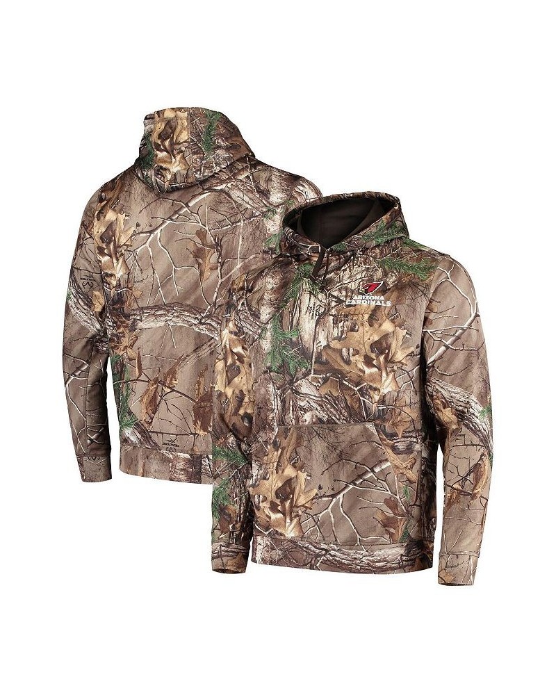 Men's Realtree Camo Arizona Cardinals Circle Champion Tech Fleece Pullover Hoodie $40.49 Sweatshirt