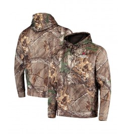 Men's Realtree Camo Arizona Cardinals Circle Champion Tech Fleece Pullover Hoodie $40.49 Sweatshirt