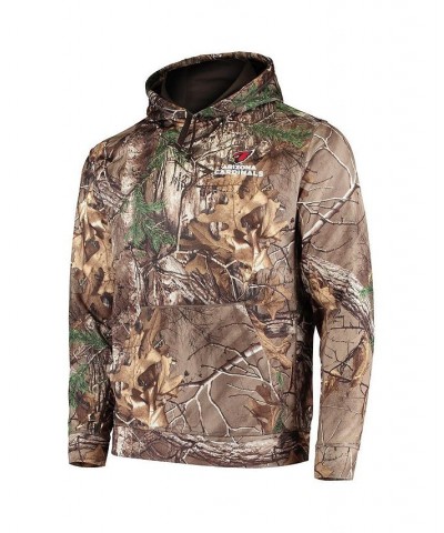 Men's Realtree Camo Arizona Cardinals Circle Champion Tech Fleece Pullover Hoodie $40.49 Sweatshirt