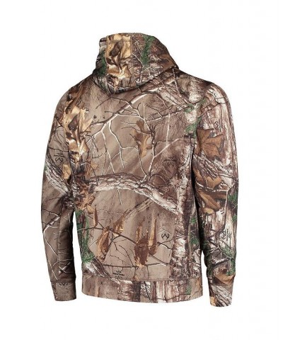 Men's Realtree Camo Arizona Cardinals Circle Champion Tech Fleece Pullover Hoodie $40.49 Sweatshirt