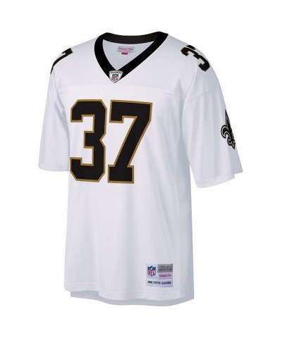 Men's Steve Gleason White New Orleans Saints Big and Tall 2006 Retired Player Replica Jersey $83.30 Jersey